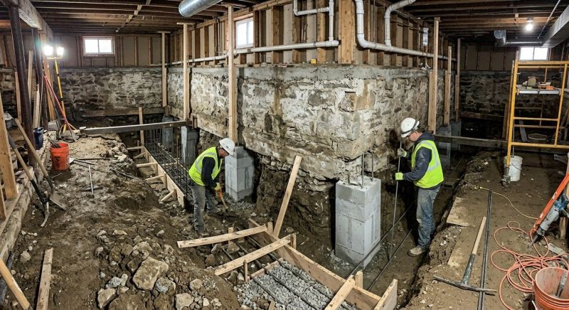 Basement Underpinning in Tampa, FL