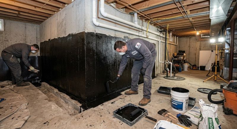 Basement Walls Waterproofing in Sarasota, FL