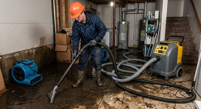 Basement Water Cleanup in Scottsdale, AZ