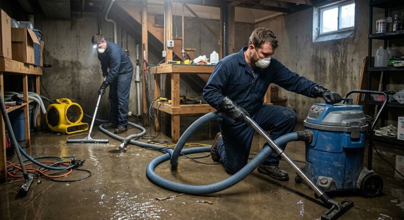 Basement Water Removal in Phoenix, AZ