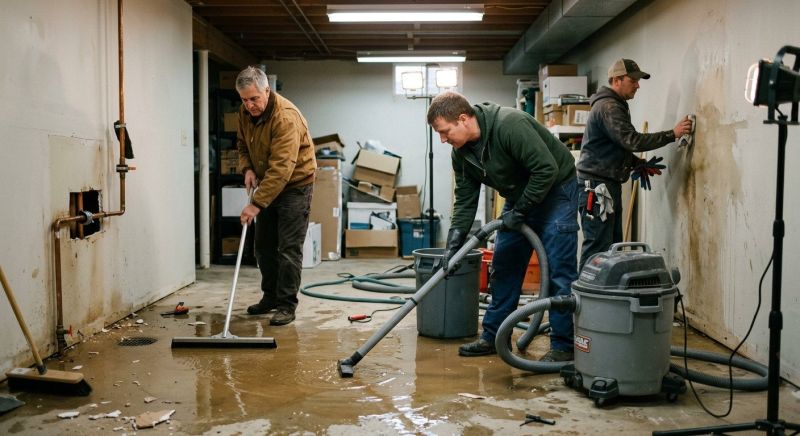 Burst Pipe Cleanup in Mesa, AZ