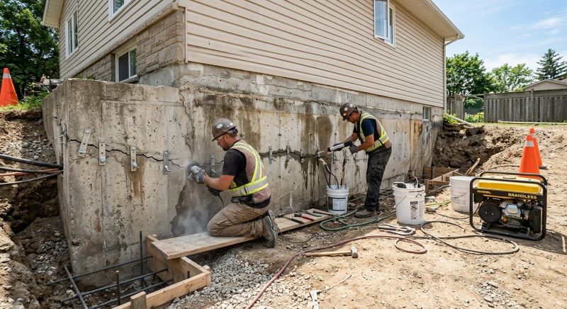 Concrete Foundation Repair in Columbus, OH