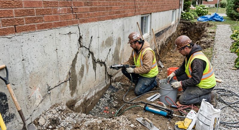 Cracked Foundation Repair in Tampa, FL