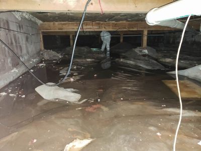 Crawl Space Water Remediation in Gilbert, AZ
