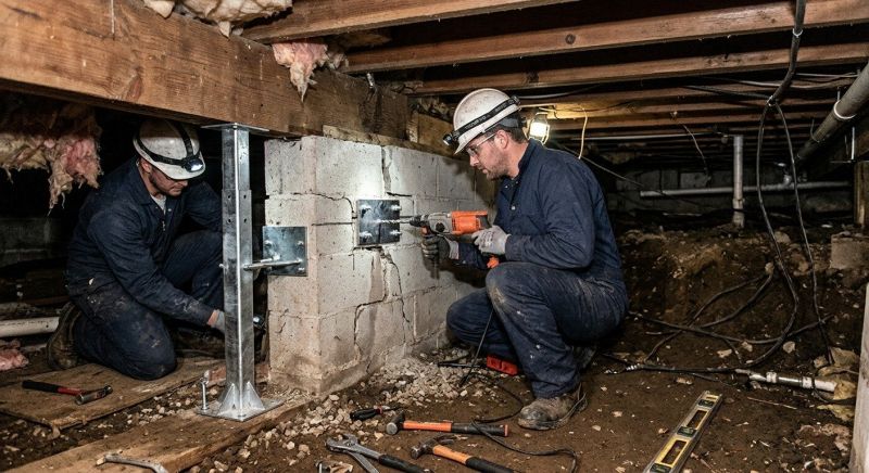 Crawlspace Foundation Repair in Tampa, FL