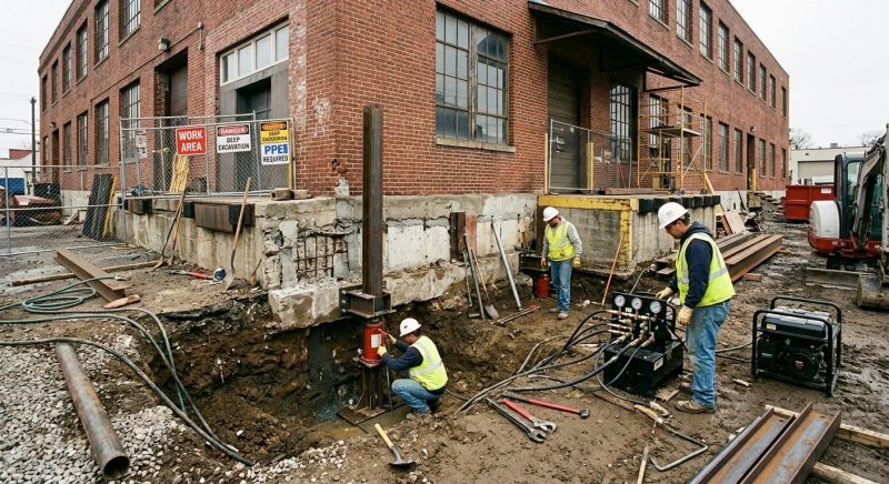 Emergency Foundation Repair in Columbus, OH