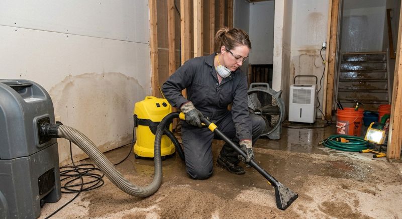 Emergency Water Damage Cleanup in Scottsdale, AZ