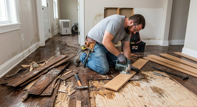 Flooded Floor Repair in Scottsdale, AZ