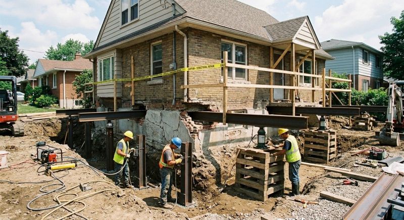 House Foundation Repair in Columbus, OH