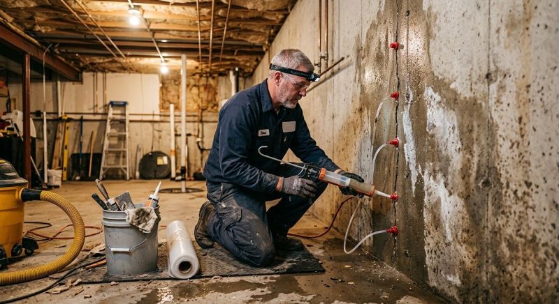 Leaking Basement Repair in Birmingham, AL