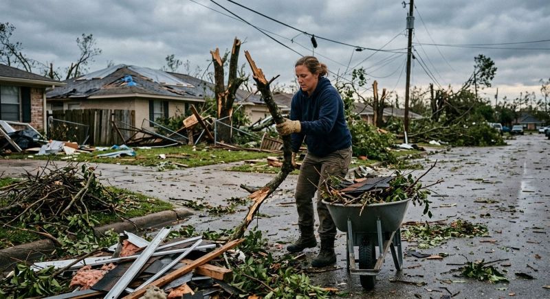 Storm Damage Cleanup in Gilbert, AZ