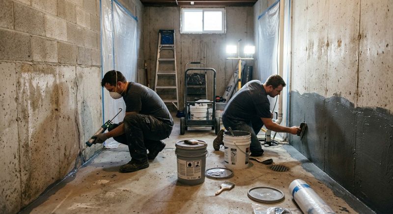 Basement Concrete Sealing in Fort Myers, FL