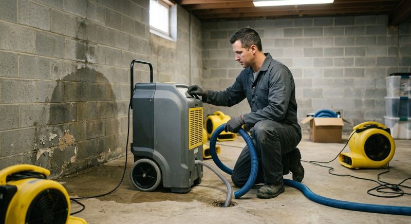 Basement Drying in Phoenix, AZ