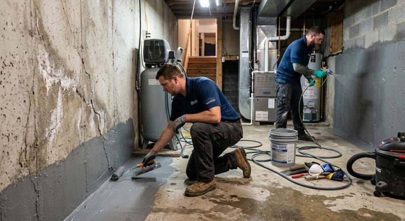 Basement Seepage Repair in Fort Wayne, IN