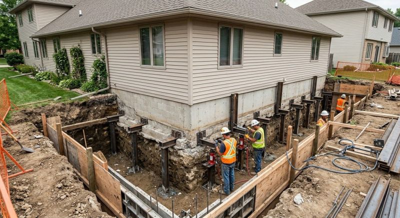 Basement Underpinning in Columbus, OH