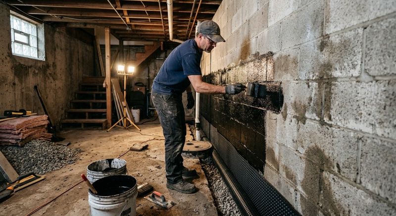 Basement Walls Waterproofing in Fort Myers, FL