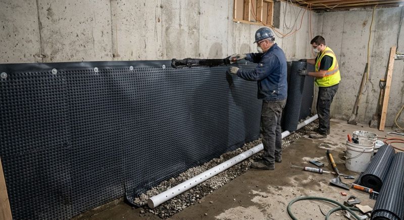 Basement Walls Waterproofing in Birmingham, AL