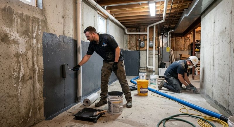 Basement Walls Waterproofing in Fort Wayne, IN