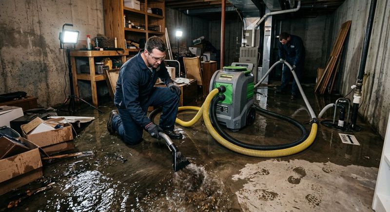 Basement Water Extraction in Phoenix, AZ