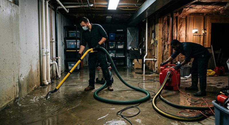 Basement Water Extraction in Phoenix, AZ