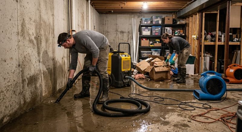 Basement Water Extraction in Phoenix, AZ