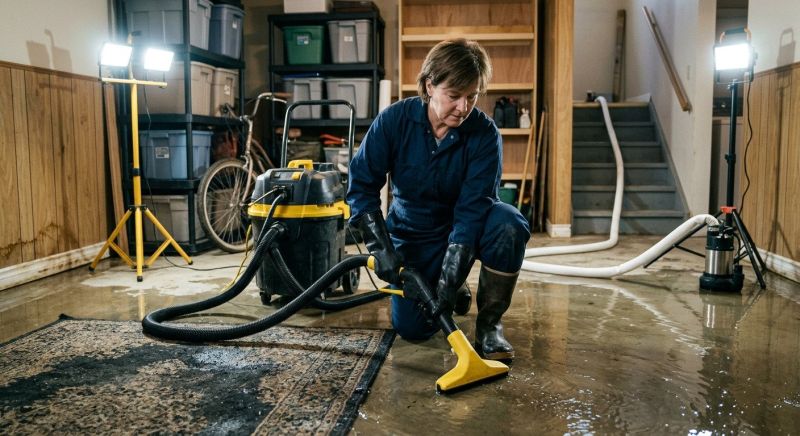 Basement Water Extraction in Phoenix, AZ