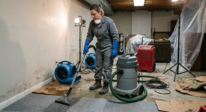 Basement Water Mitigation in Mesa, AZ