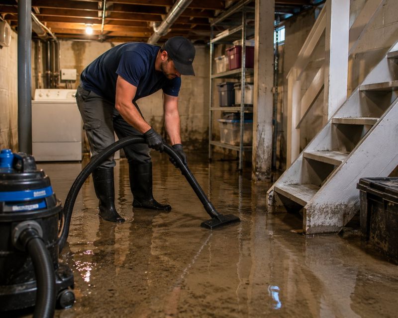 Basement Water Mitigation in Scottsdale, AZ