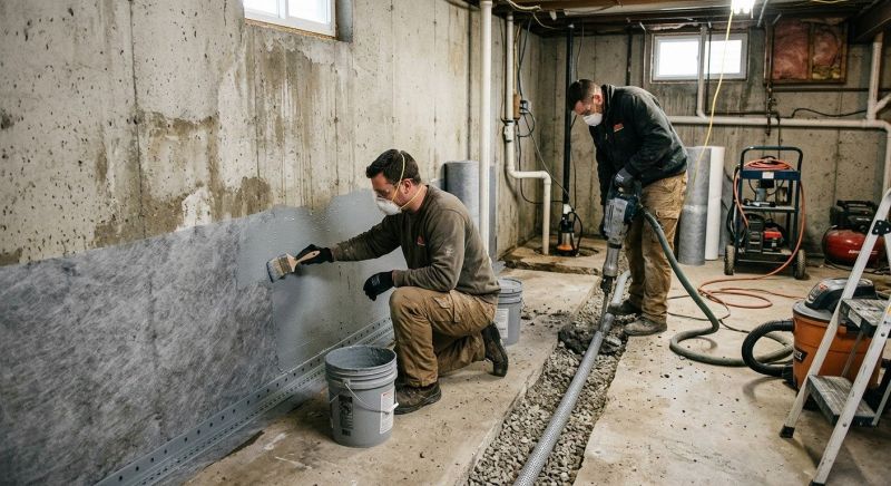Basement Water Prevention in Montgomery, AL