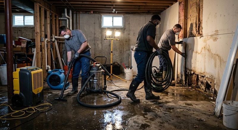 Basement Water Removal in Phoenix, AZ