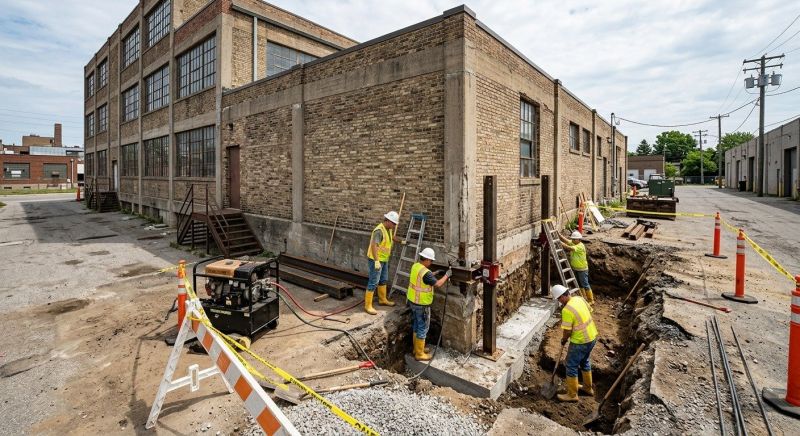 Building Foundation Repair in Columbus, OH