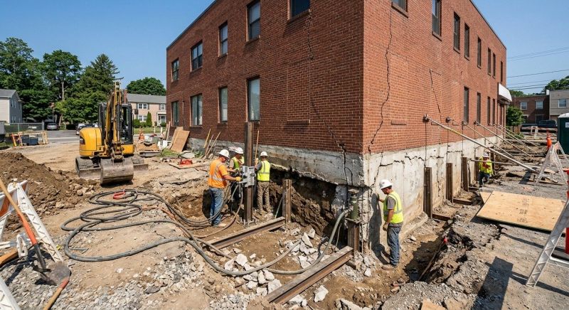 Building Foundation Repair in Columbus, OH