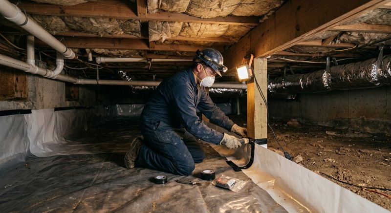 Crawl Space Leveling in Columbus, OH