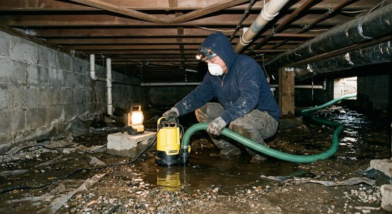 Crawlspace Water Cleanup in Phoenix, AZ