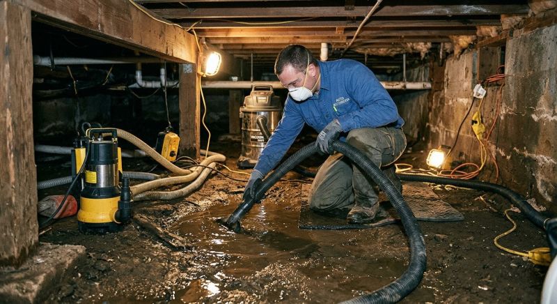 Crawlspace Water Removal in Phoenix, AZ