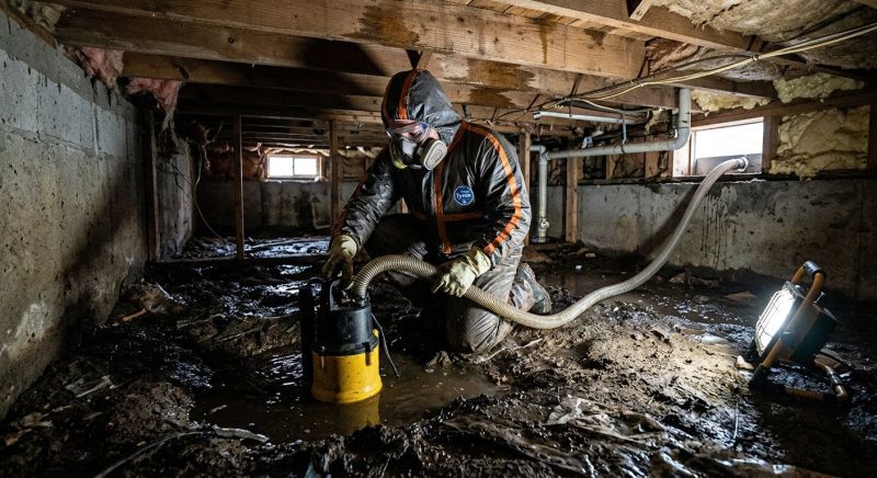 Crawlspace Water Removal in Phoenix, AZ