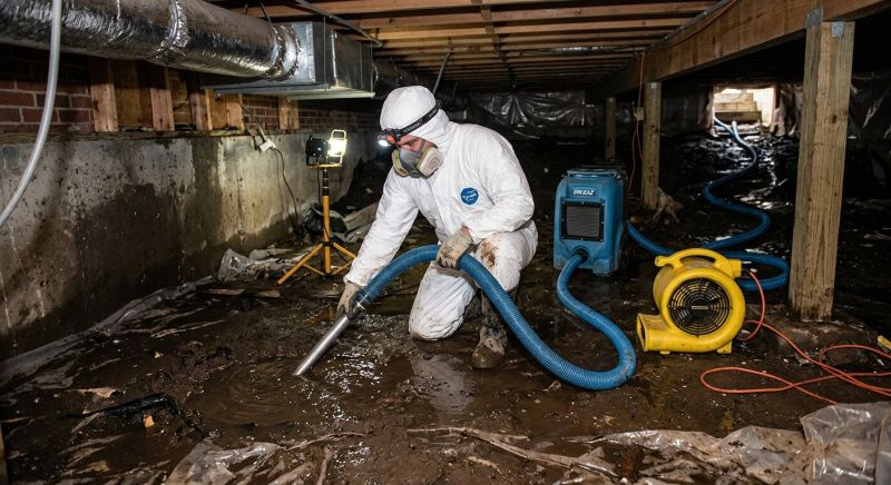 Crawlspace Water Restoration in Mesa, AZ
