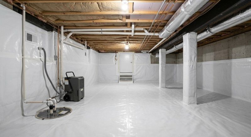 Crawlspace Waterproofing in Fredericksburg, VA