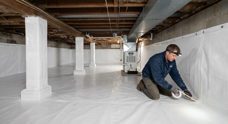 Crawlspace Waterproofing in Columbus, OH