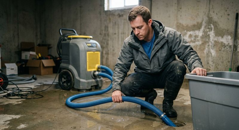 Emergency Water Damage Cleanup in Scottsdale, AZ