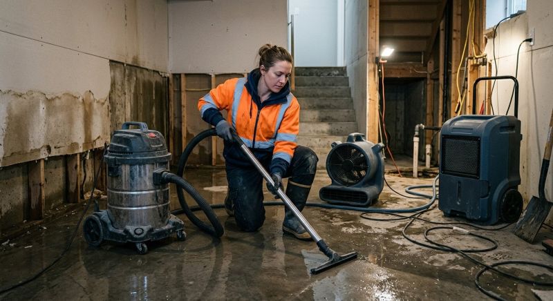 Flood Damage Restoration in Gilbert, AZ
