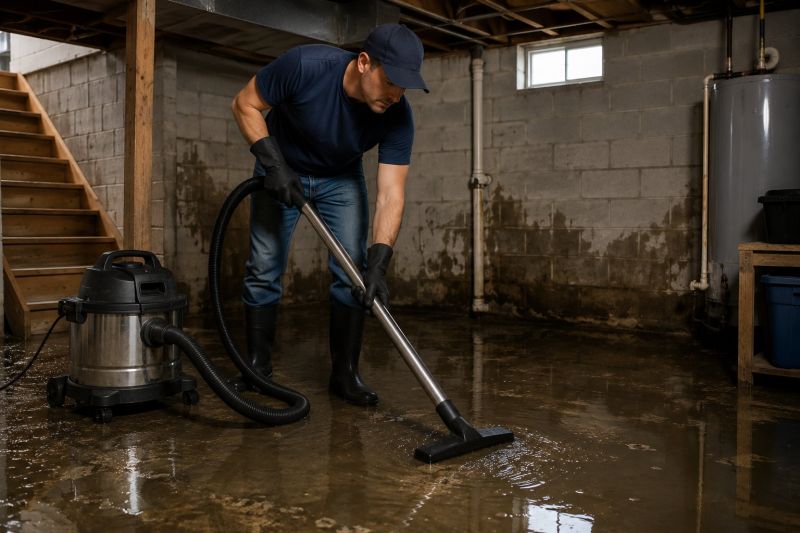 Flooded Basement Cleanup in Chandler, AZ