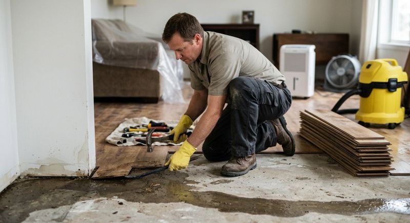 Flooded Floor Repair in Scottsdale, AZ