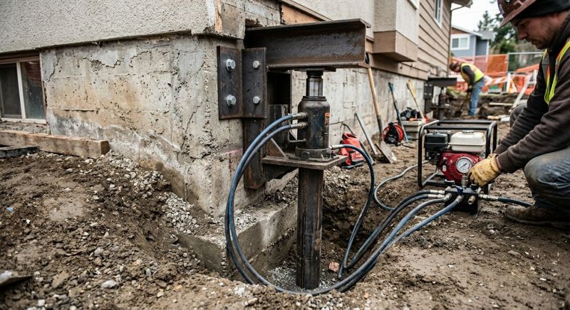 Foundation Lifting in Columbus, OH