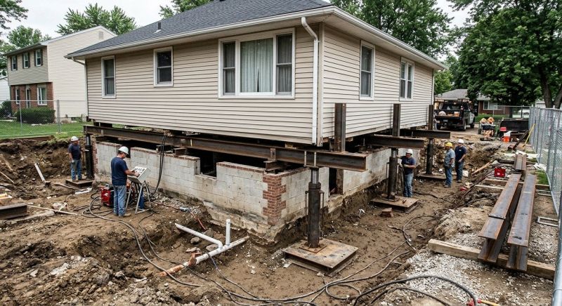 Foundation Lifting in Columbus, OH