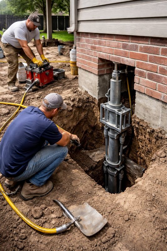 Foundation Pier Repair in Tampa, FL