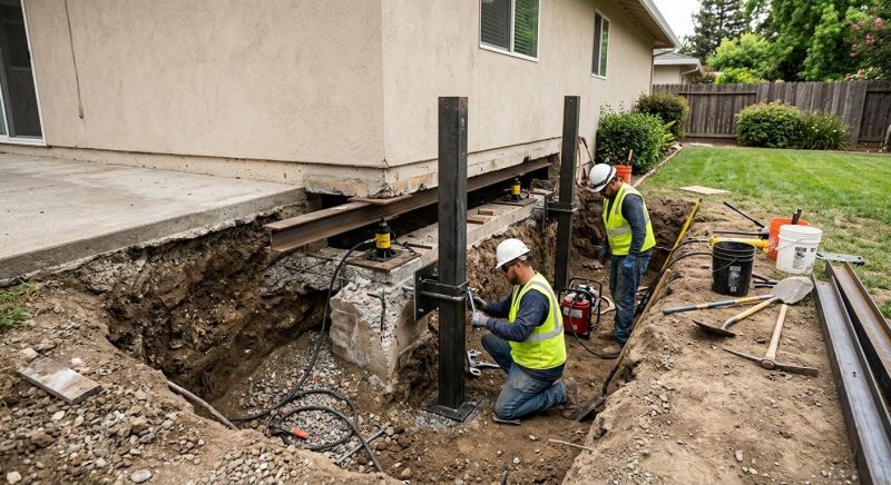 Foundation Pier Repair in Tampa, FL