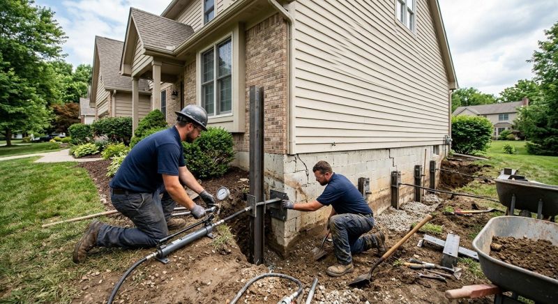Foundation Pier Repair in Columbus, OH