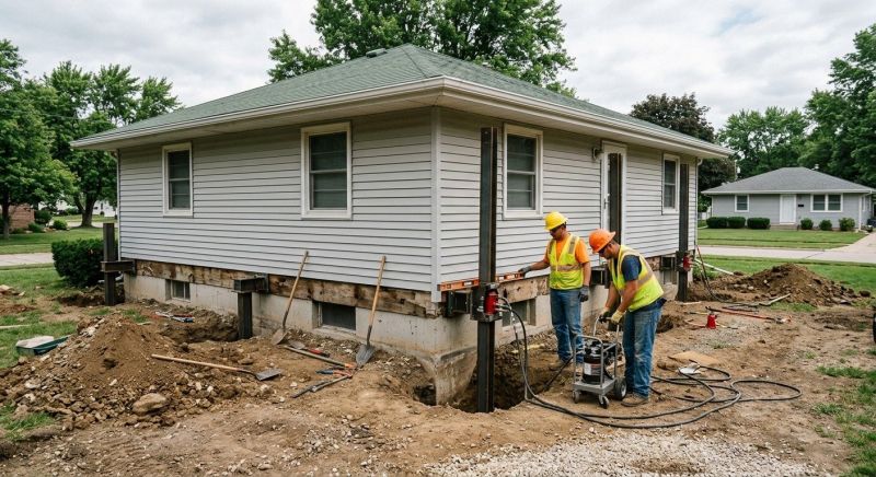 Foundation Raising in Columbus, OH