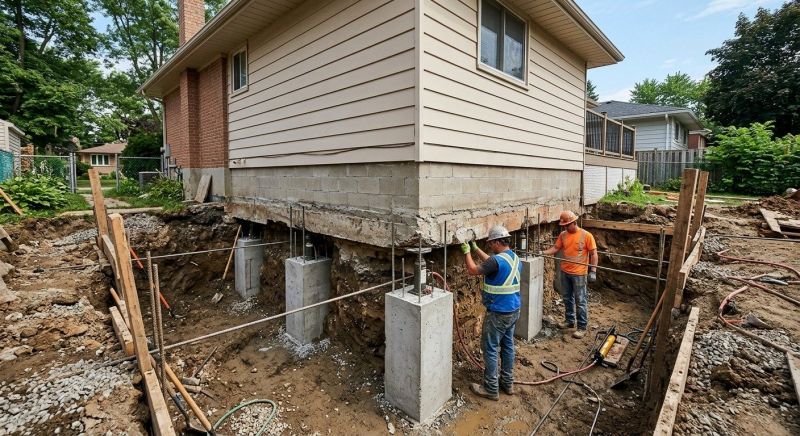 Foundation Underpinning in Tampa, FL